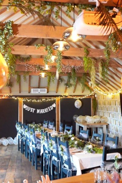 Informal Barn Wedding Catering